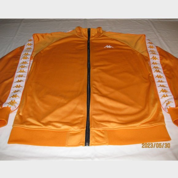 KAPPA Anniston Jacket XXL 'Orange/White' (BRAND NEW, RARE!) 'Unisex' - Picture 5 of 16